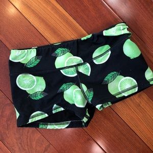Fleo Lime Shorts